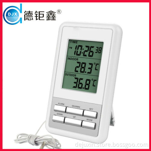 Mini Digital Thermometer CE certification with temperature sensor wire